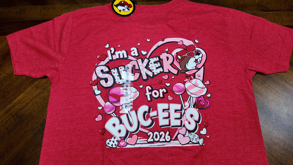 Buc-ee's 2026 Valentine T-Shirts "Authentic"