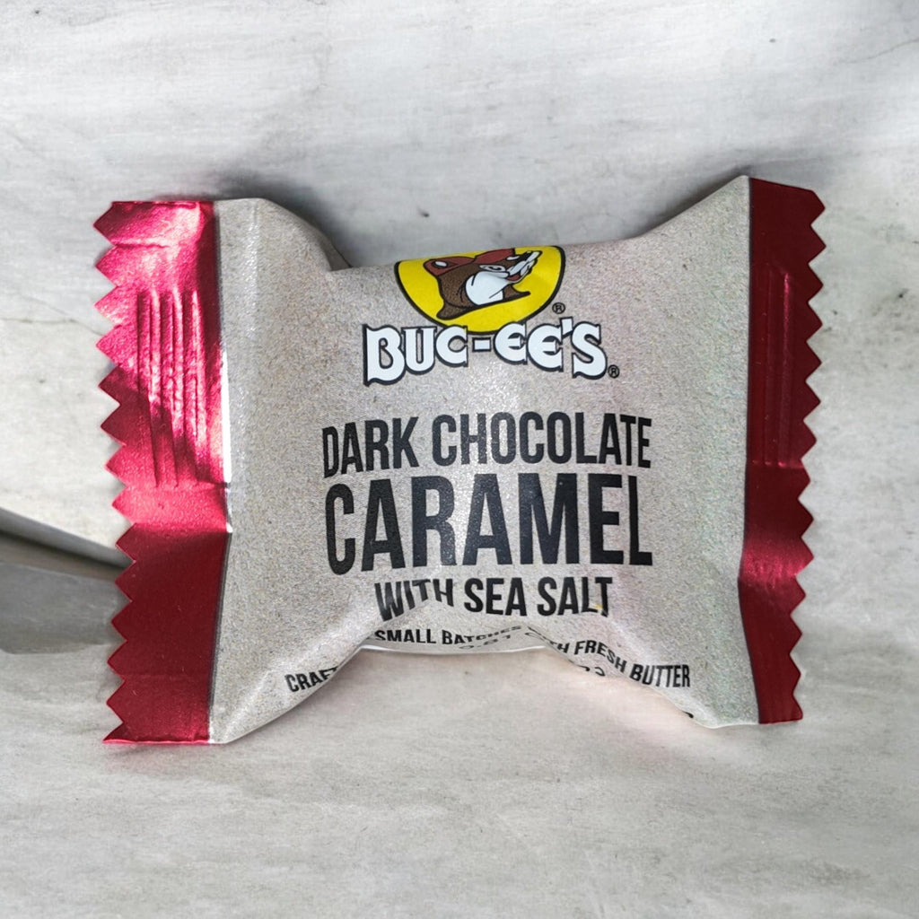 Buc-ee's Milk and Dark Chocolate Caramel with Sea Salt 5-Pack
