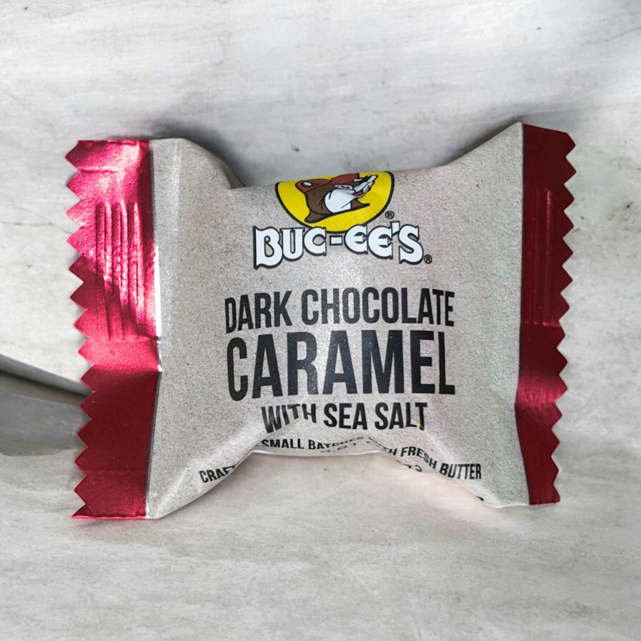 Buc-ee's Milk and Dark Chocolate Caramel with Sea Salt 5-Pack