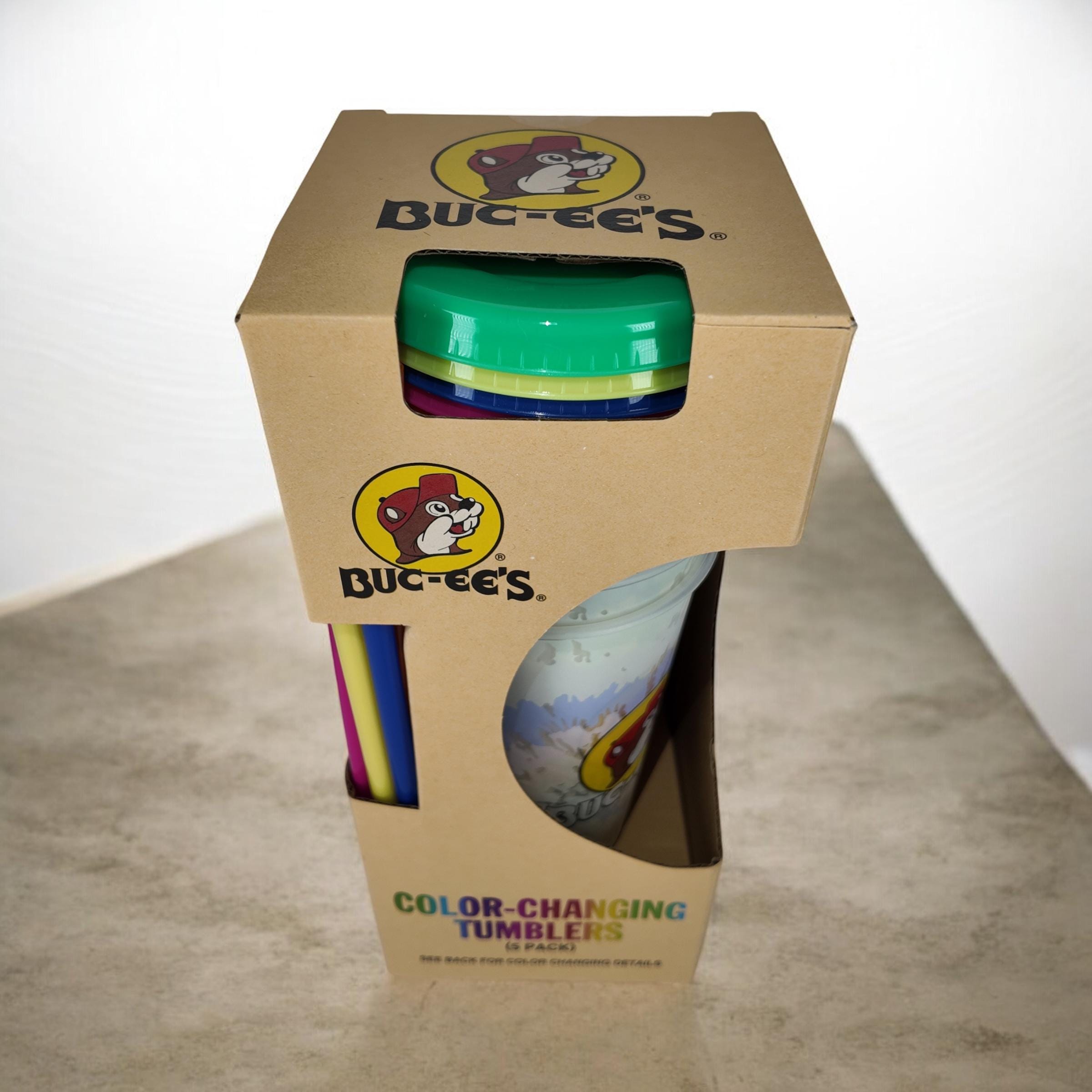 Buc-ee's Color-Changing Tumblers 5-Pack