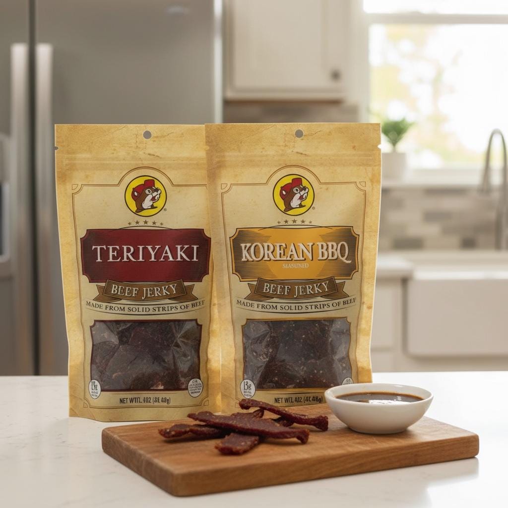 Buc-ee's Beef Jerky Packs