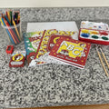 Buc-ee's ABC, Activity, and Coloring Books with Crayons Sets