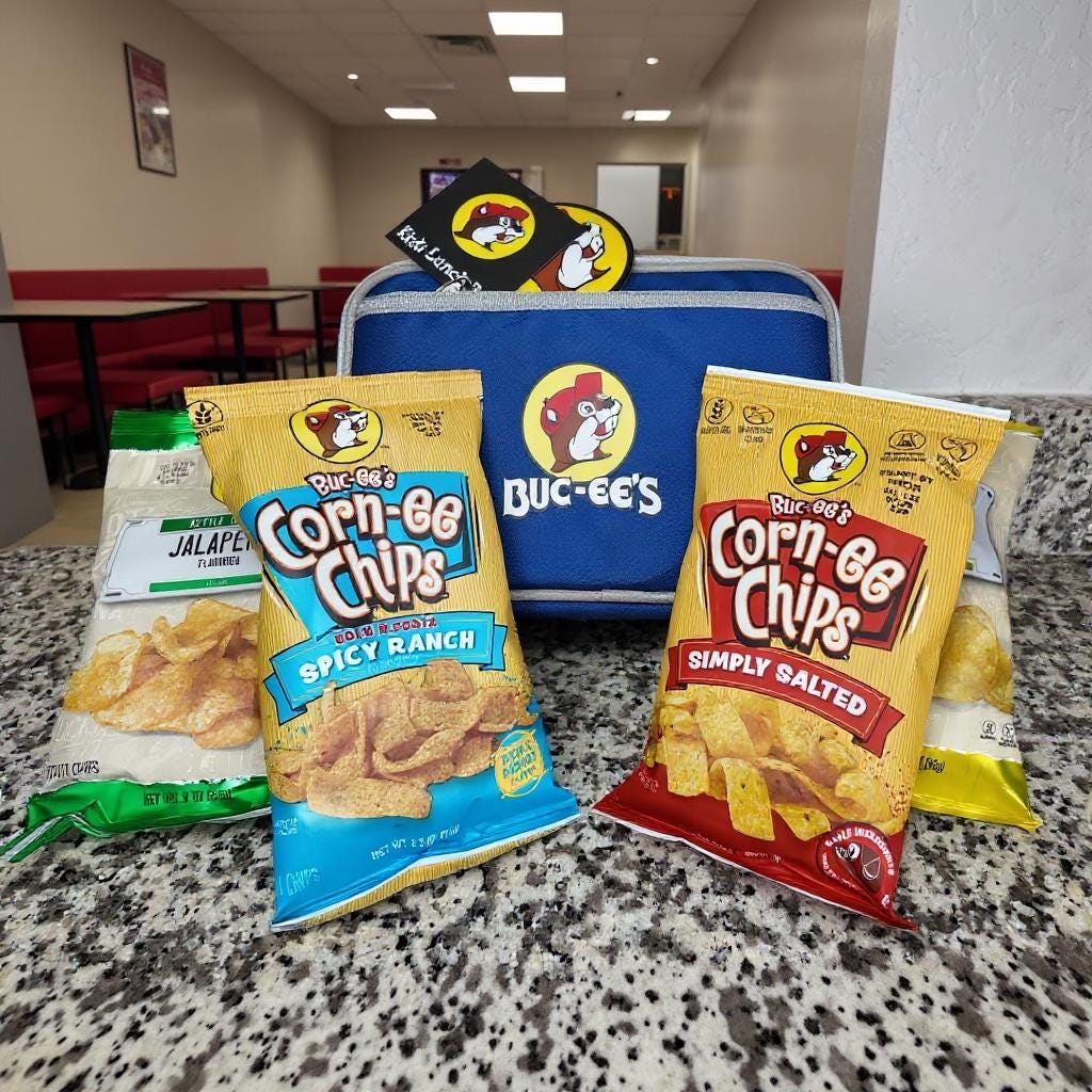 Lunch Box Snack Set – Chips & Food Container Gift Bundle