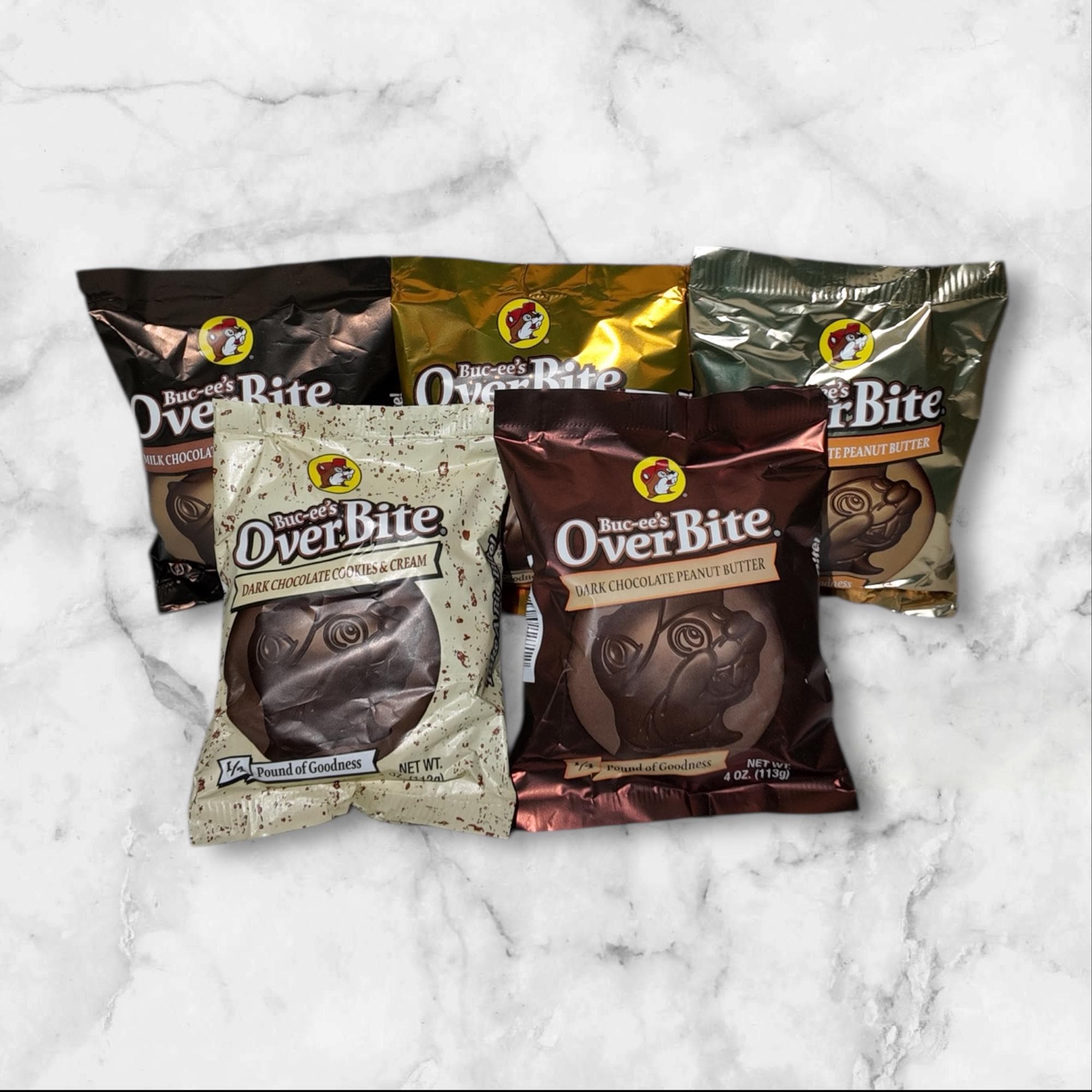 Buc-ee's Over Bite Chocolates
