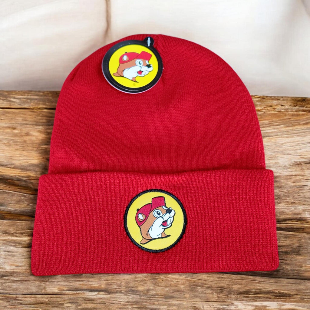 Buc-ee's Classic Beanies (Red or Black)