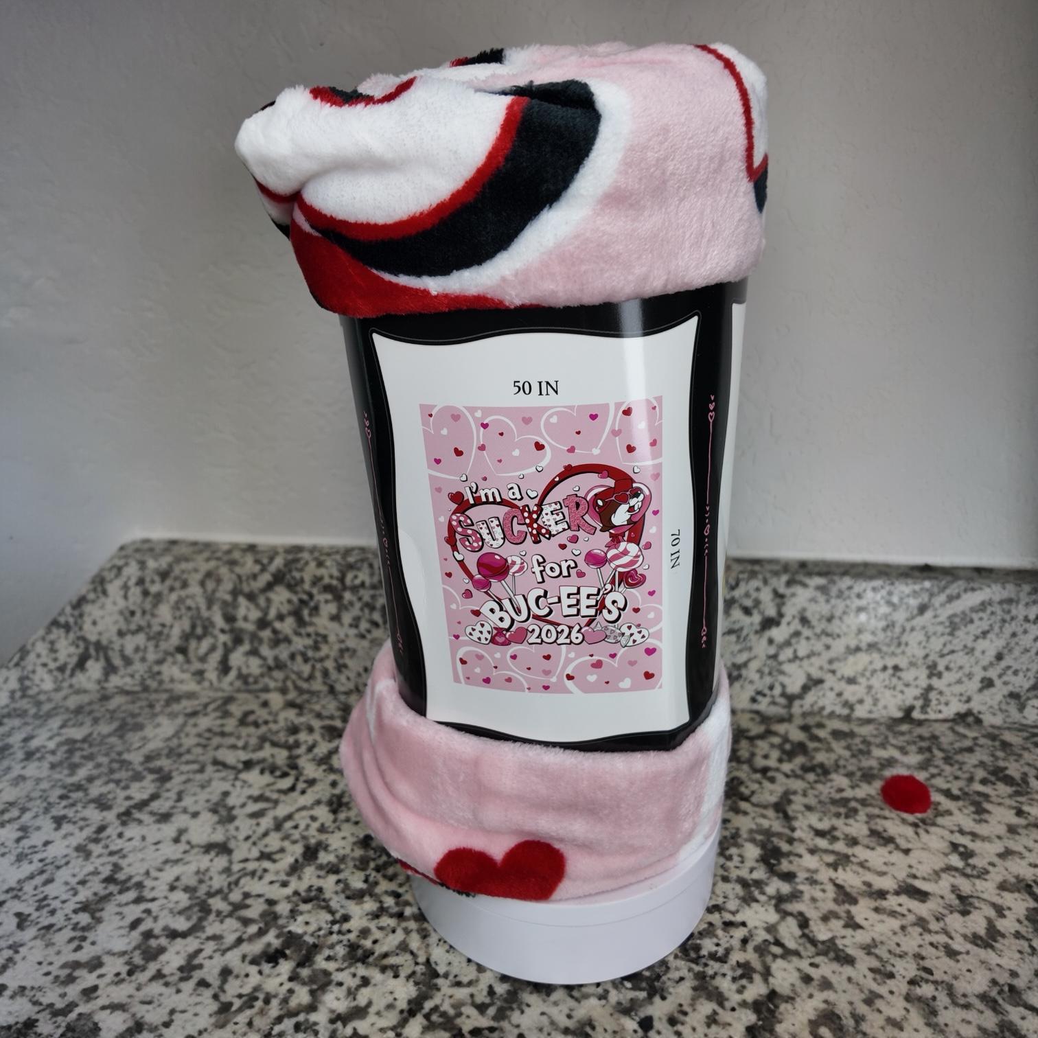 Buc-ee's 2026 Valentines Day Blanket