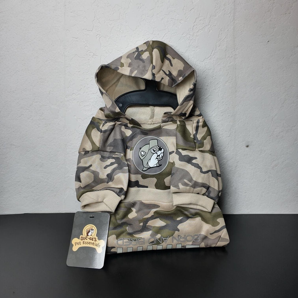 Camouflage Pet Hoodie – Dog Sweatshirt with Camo Print
