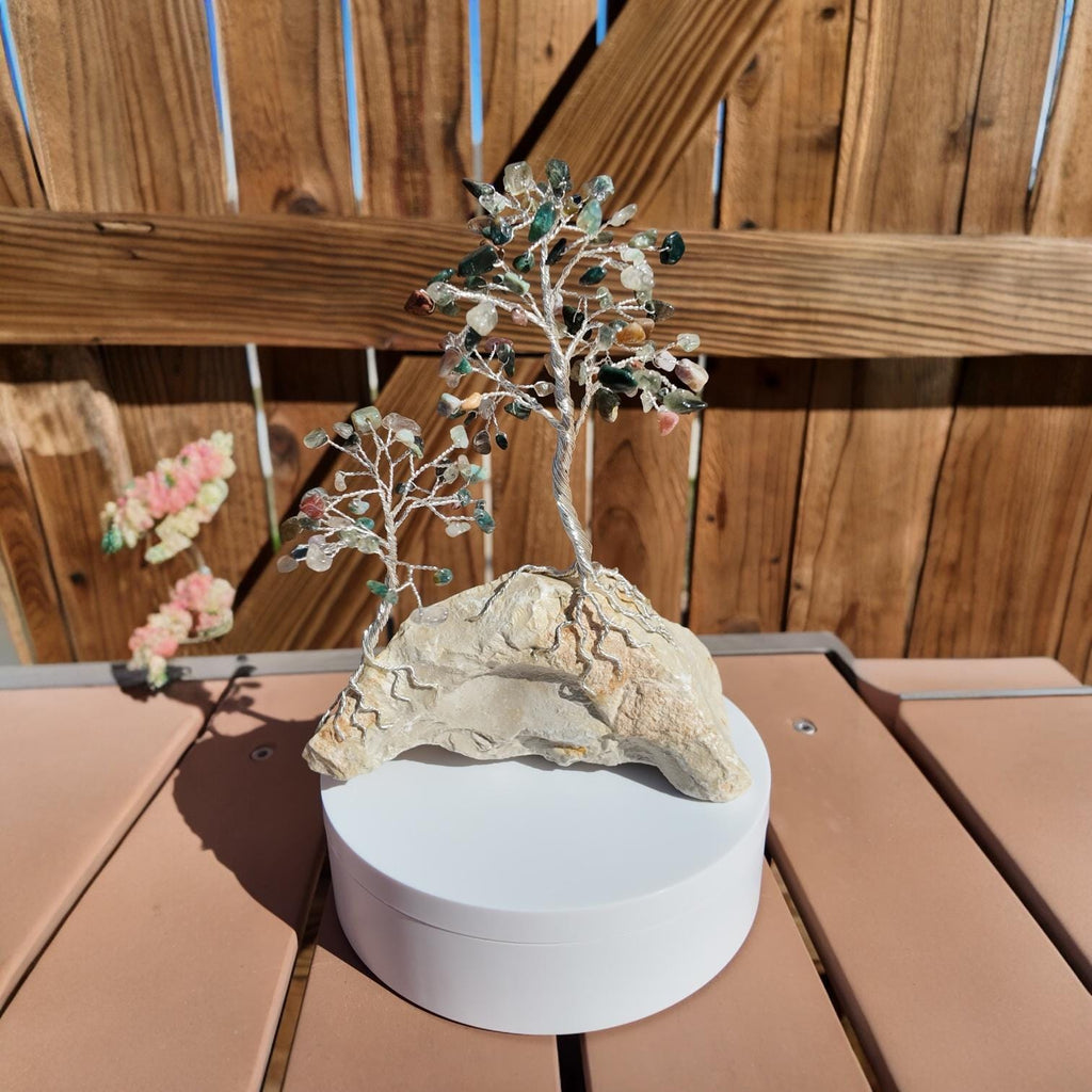 Indian Agate Wire Tree #2515