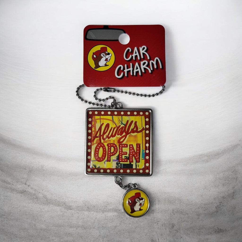 Buc-ee's Car Charms (round and Square)