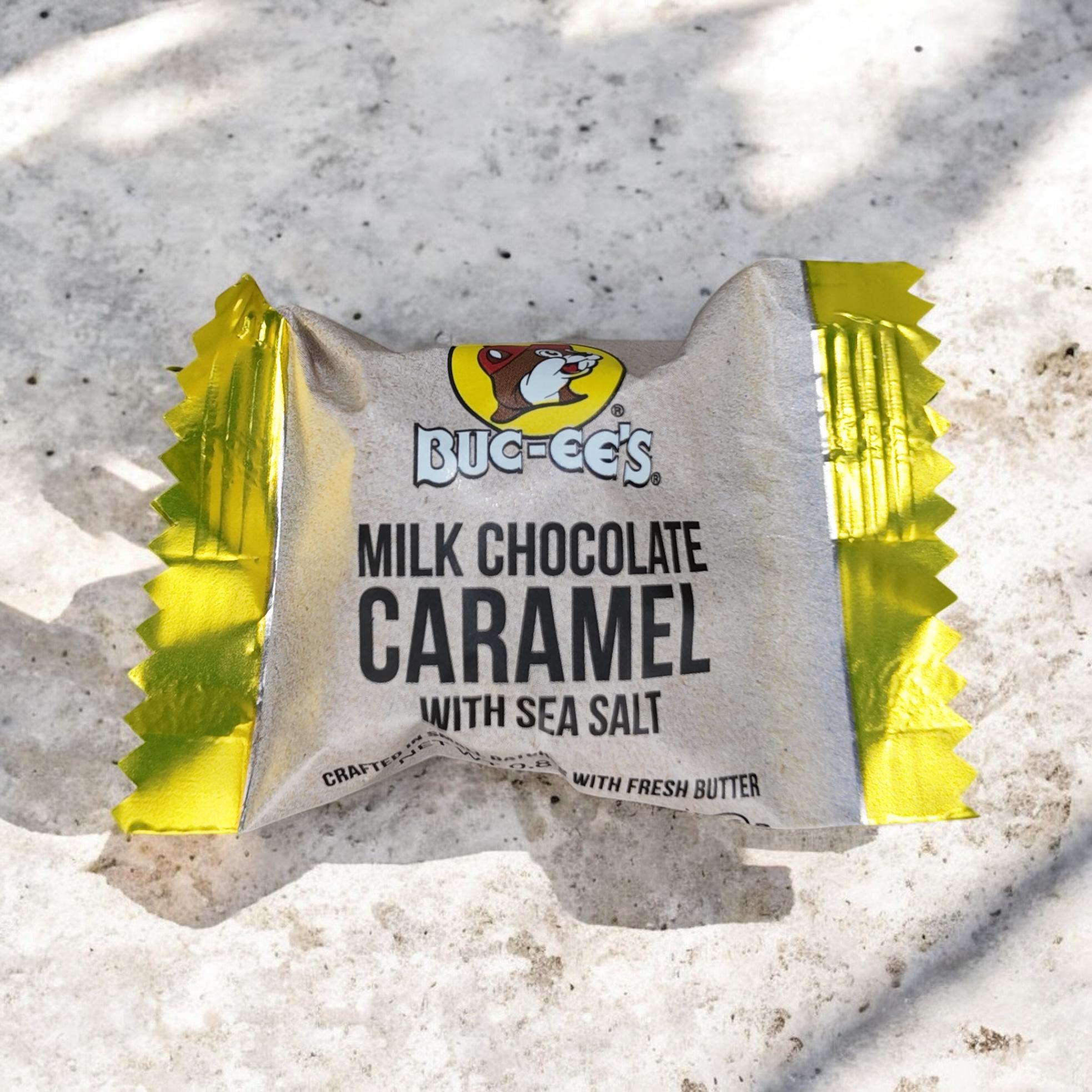 Buc-ee's Milk and Dark Chocolate Caramel with Sea Salt 5-Pack