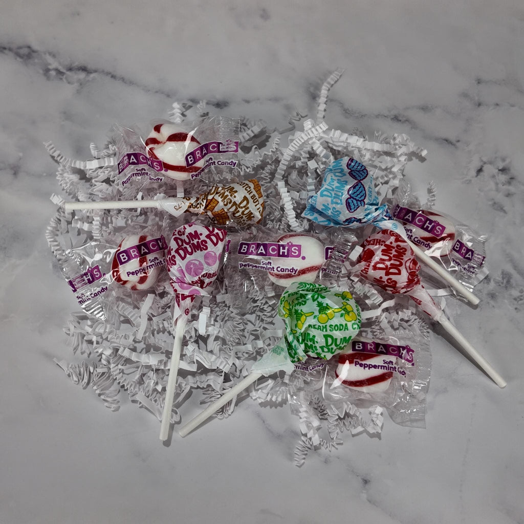 Buc-ee's Mini Bucket Peppermint Lollipop Gift Basket