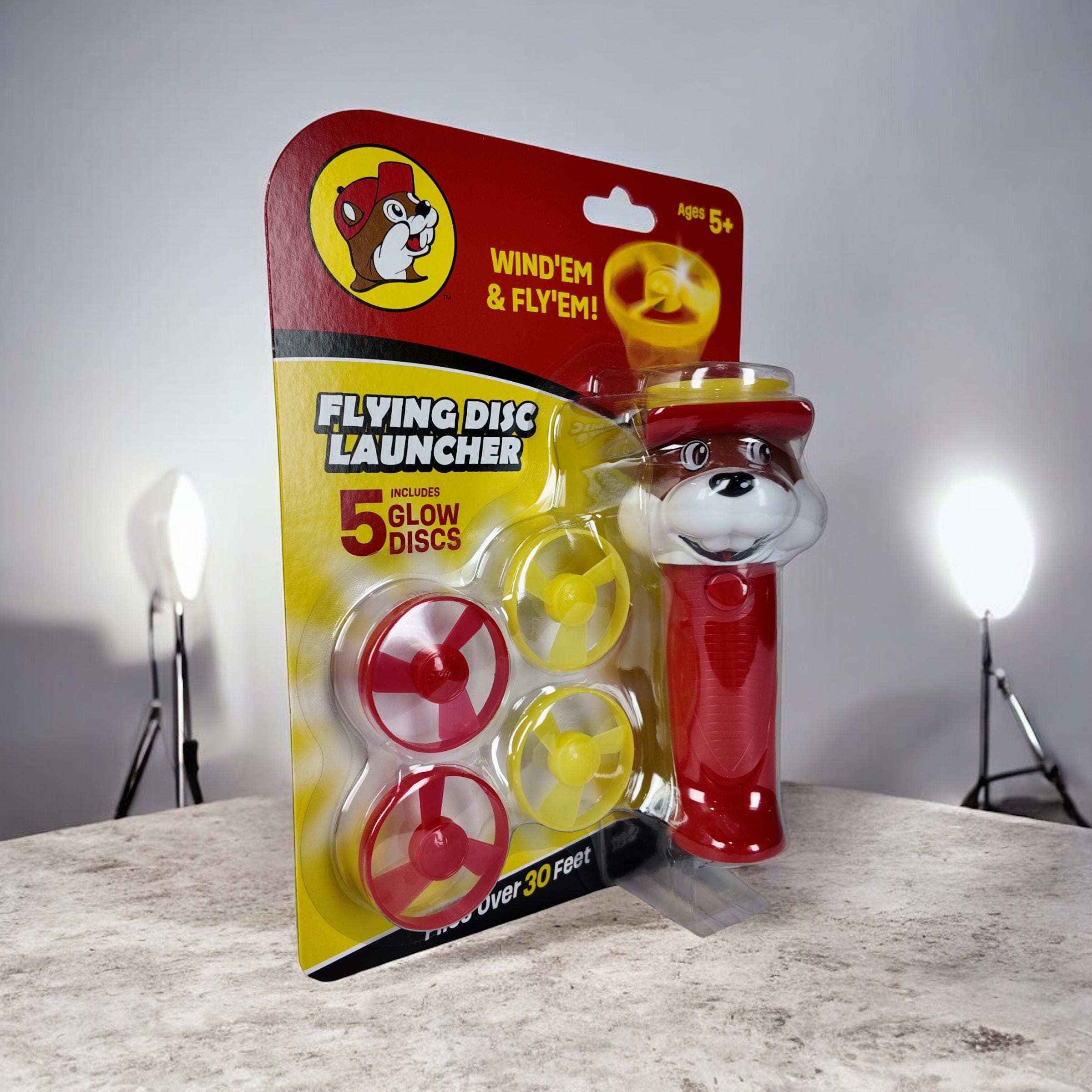 Buc-ee's Flying Disc Launcher
