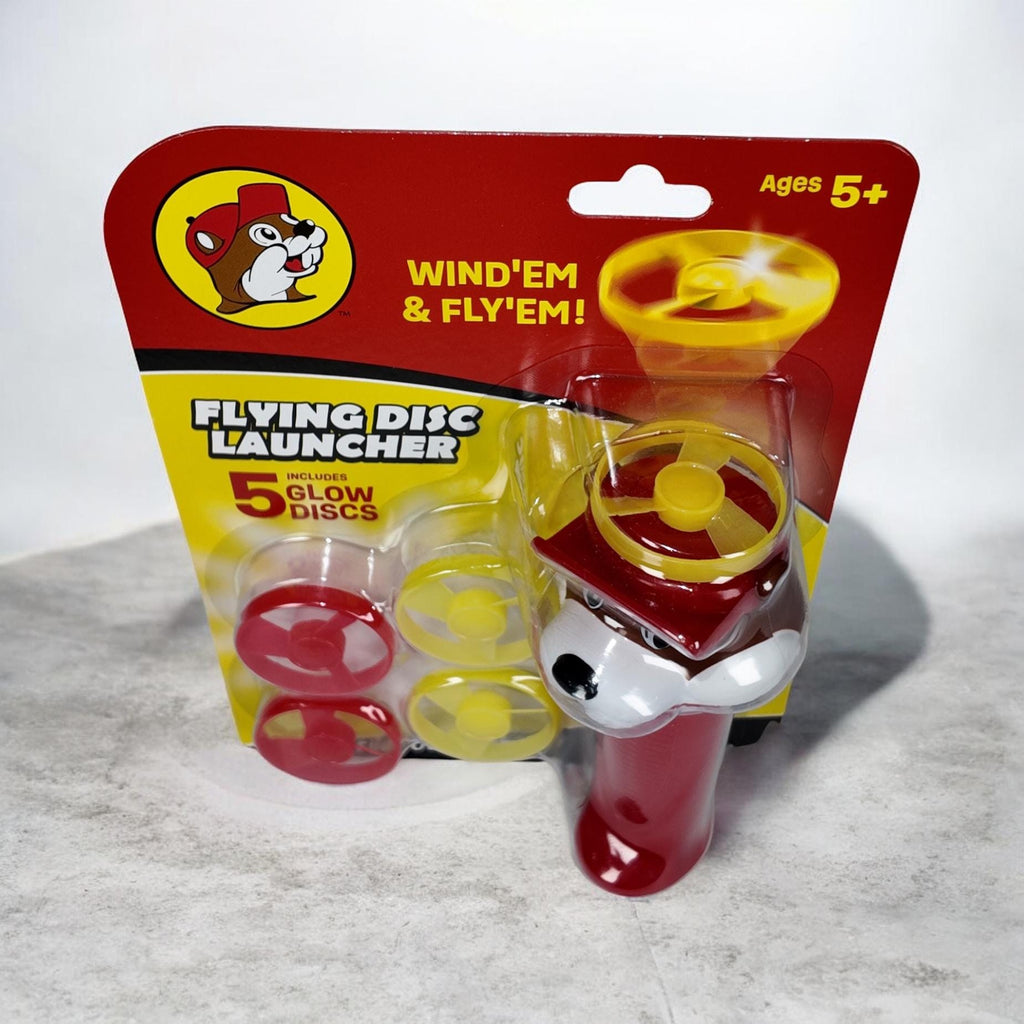 Buc-ee's Flying Disc Launcher