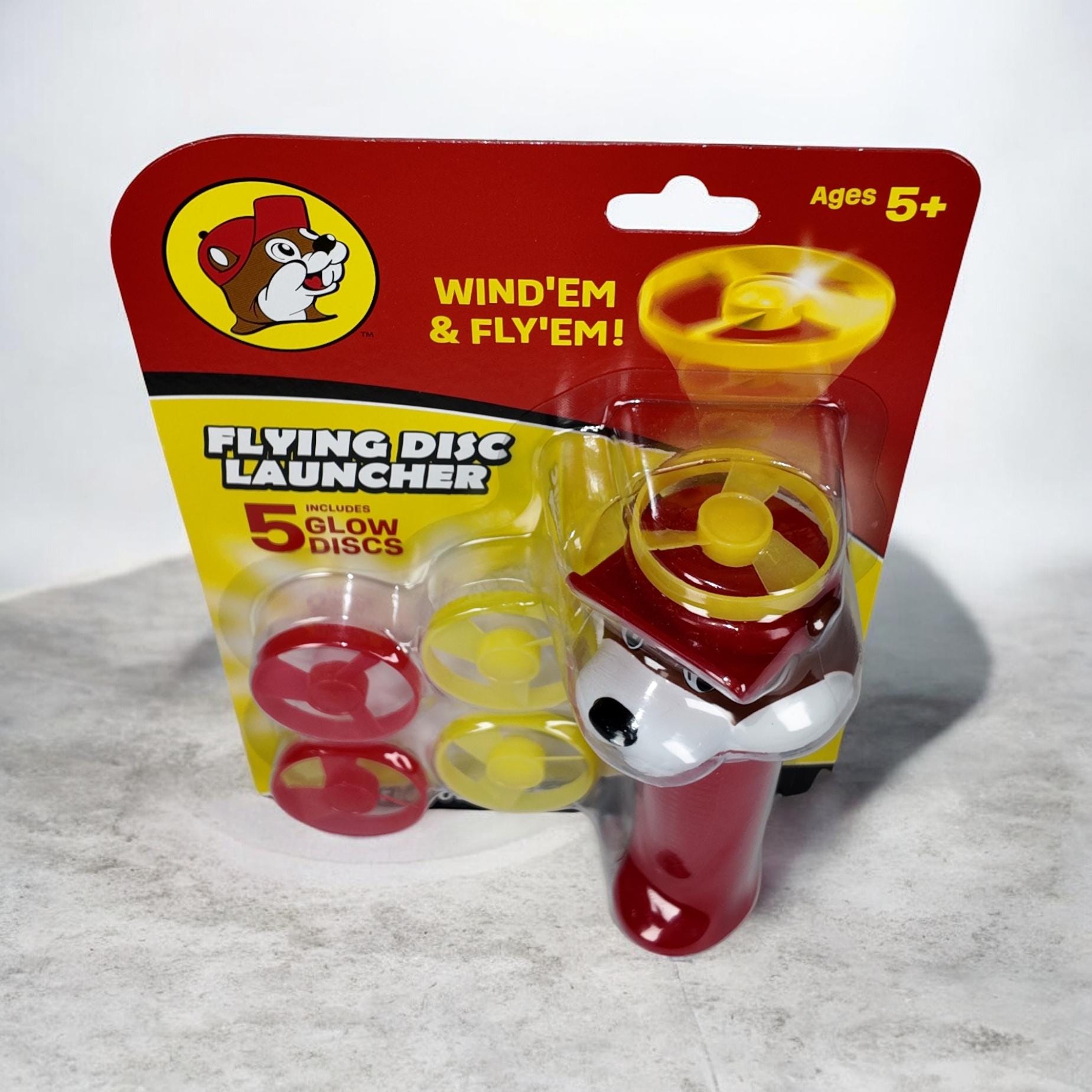 Buc-ee's Flying Disc Launcher