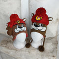 Buc-ee's Beaver Knit Face Beanie Hat Gift Sets