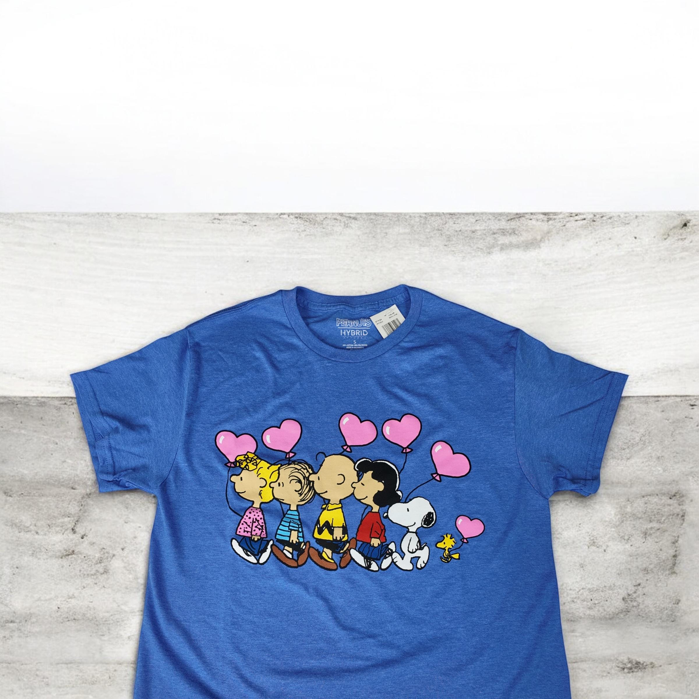Valentine Themed Peanuts T-Shirt Gift Set (Buc-ee's Collectibles)
