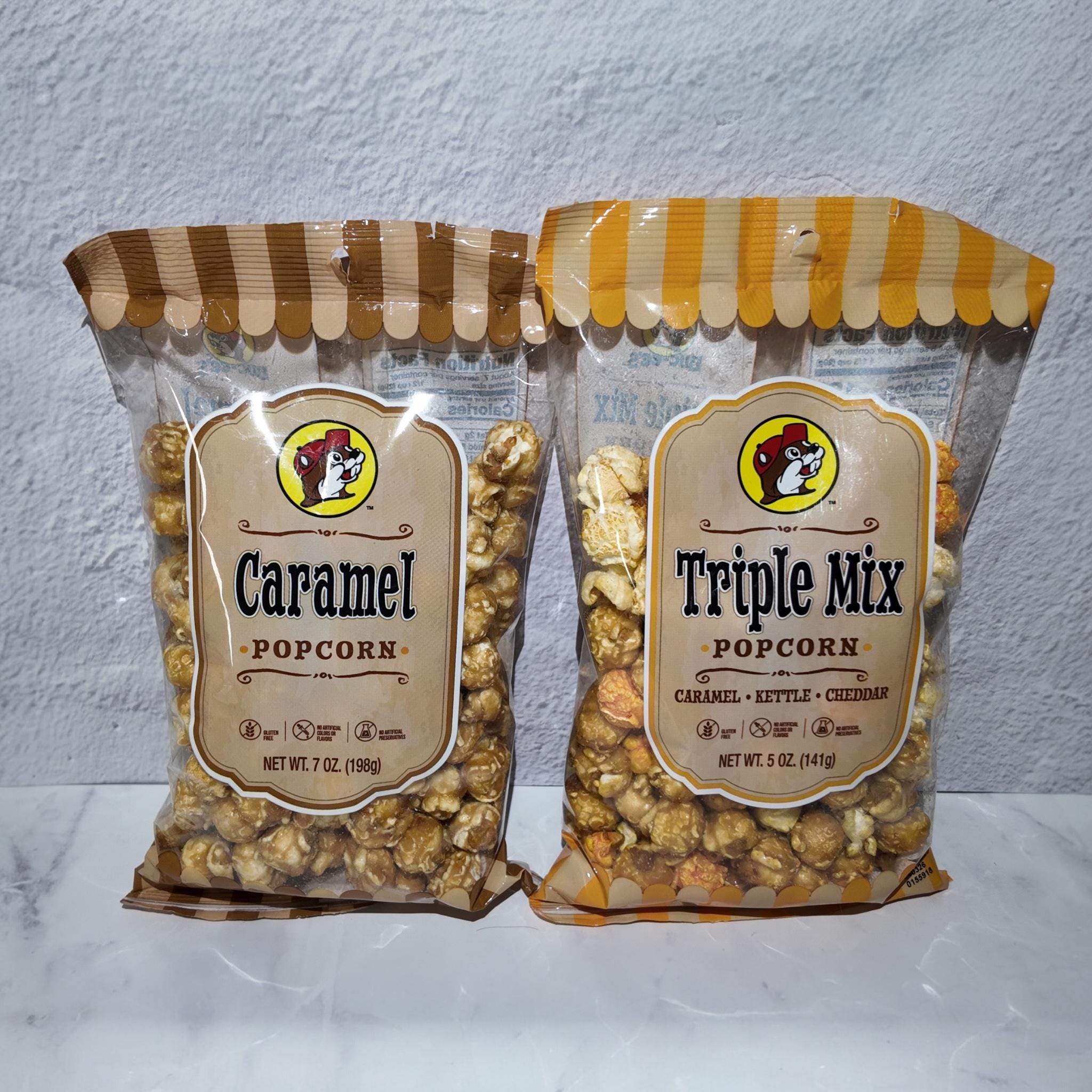 Buc-ee's Sweet and Savory Popcorn 5 Gallon Bucket Gift Basket