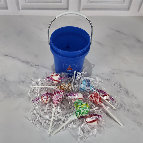 Blue Mini Bucket Candy Gift Basket Set