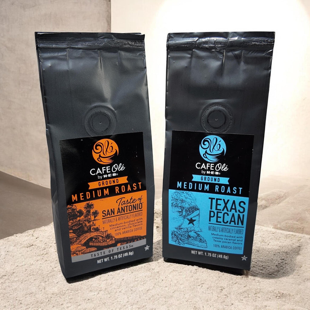 Taste of Texas Coffee Gift Basket: Buc-ee's Mug, H-E-B Coffee & Bauducco Wafers #2604