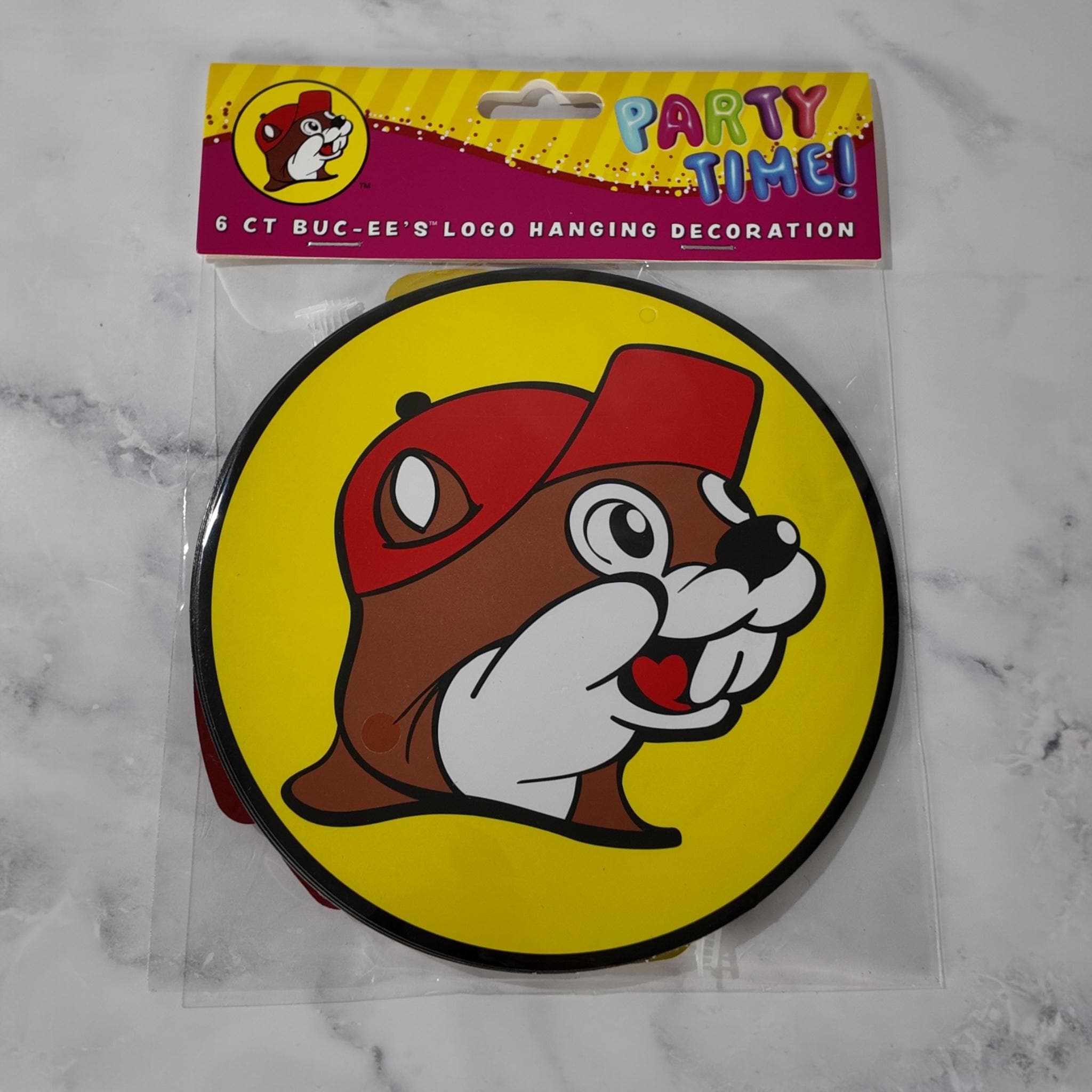 Buc-ee's Party Time Table and Decoration Set #2