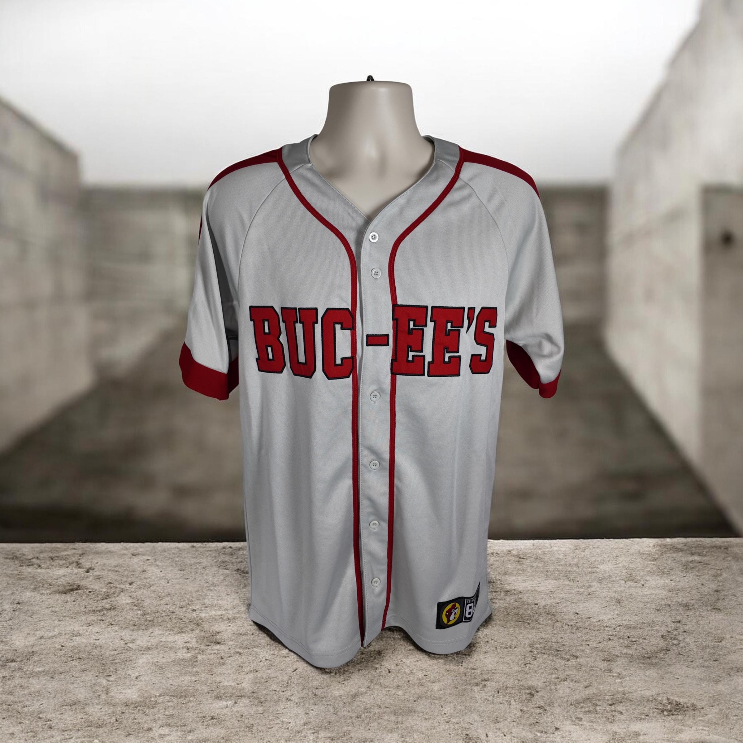 Buc-ee's Grey Baseball Jersey Gift Set