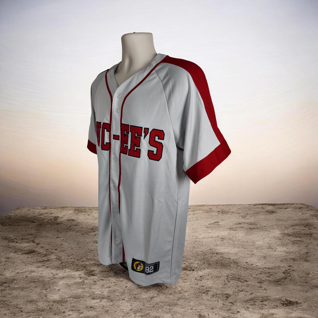 Buc-ee's Grey Baseball Jersey Gift Set