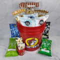 Buc-ee's Sweet and Savory Popcorn 5 Gallon Bucket Gift Basket
