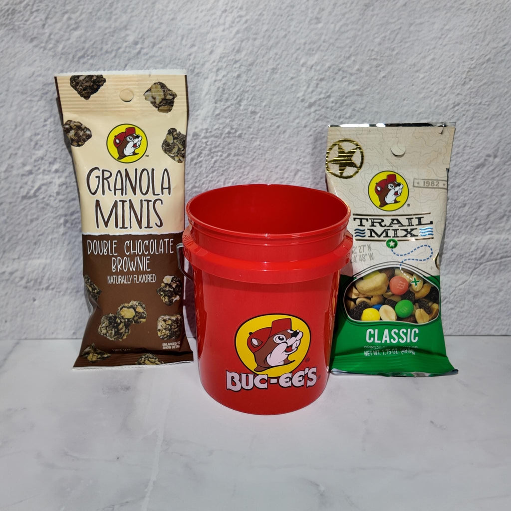 Buc-ee's Sweet and Savory Popcorn 5 Gallon Bucket Gift Basket