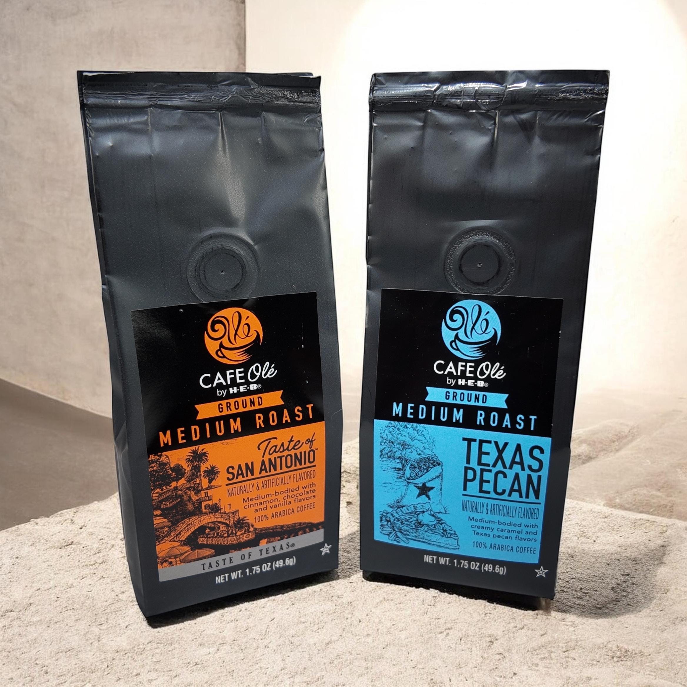 Taste of Texas Coffee Gift Basket: Buc-ee's Mug, H-E-B Coffee & Bauducco Wafers #2602