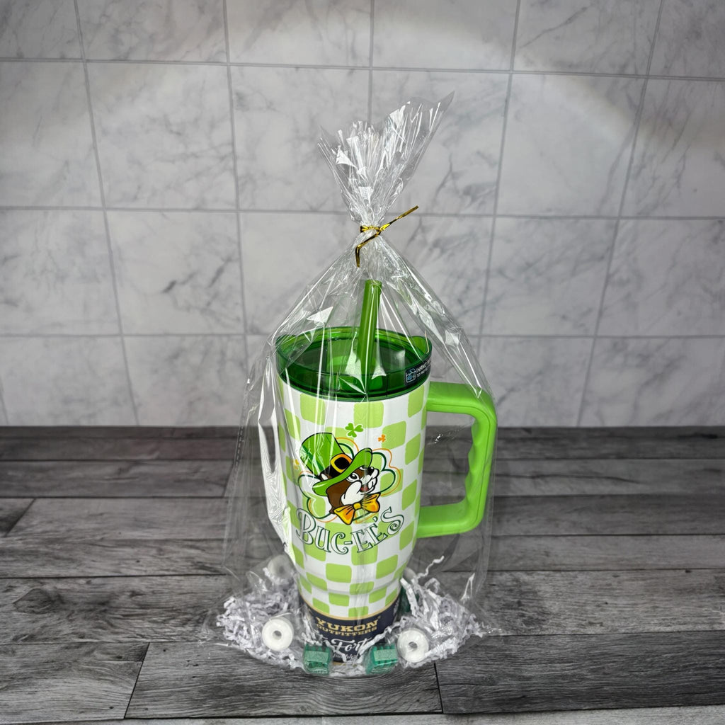 Buc-ee's St. Patrick's Day Tumbler Gift Set