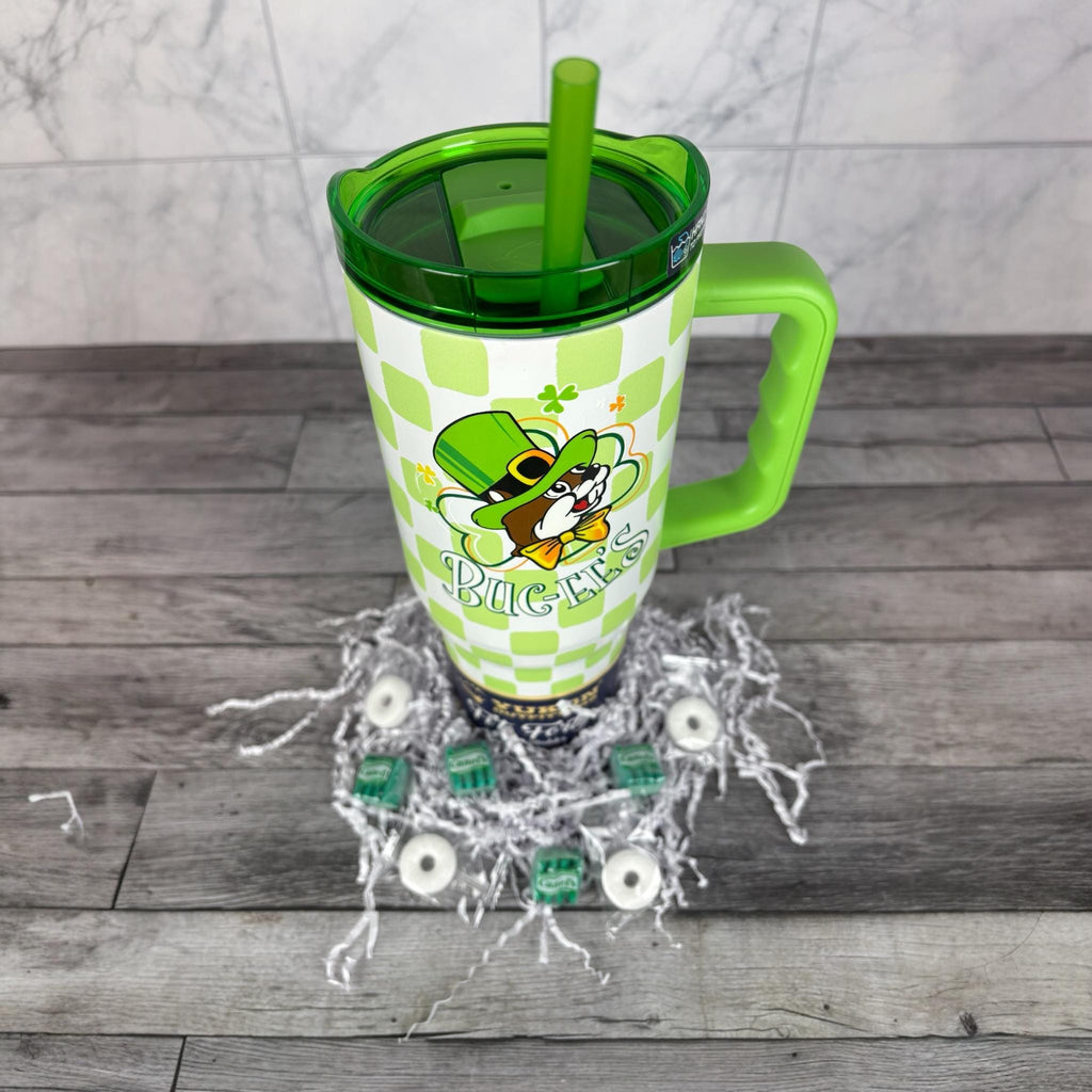 Buc-ee's St. Patrick's Day Tumbler Gift Set