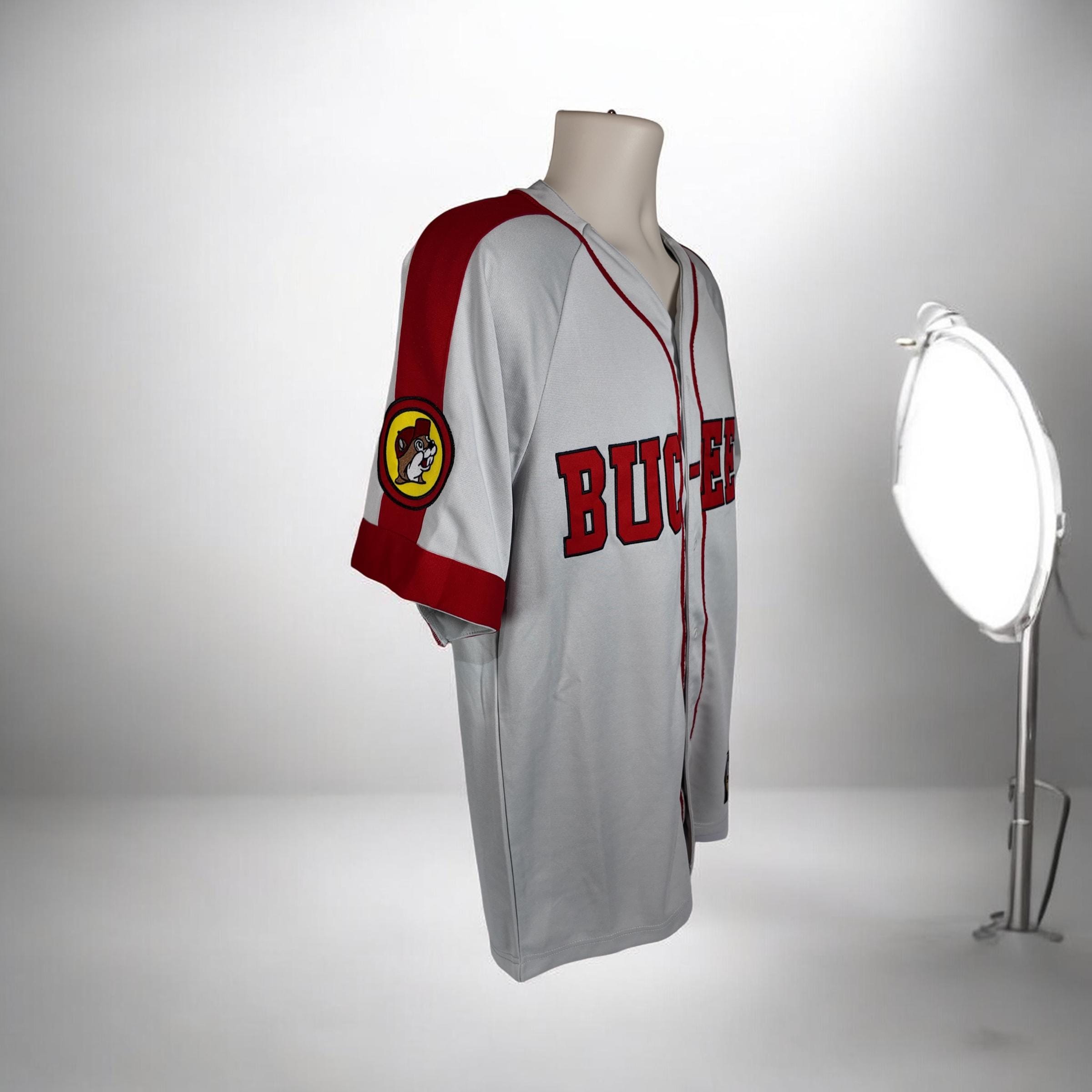 Buc-ee's Grey Baseball Jersey Gift Set