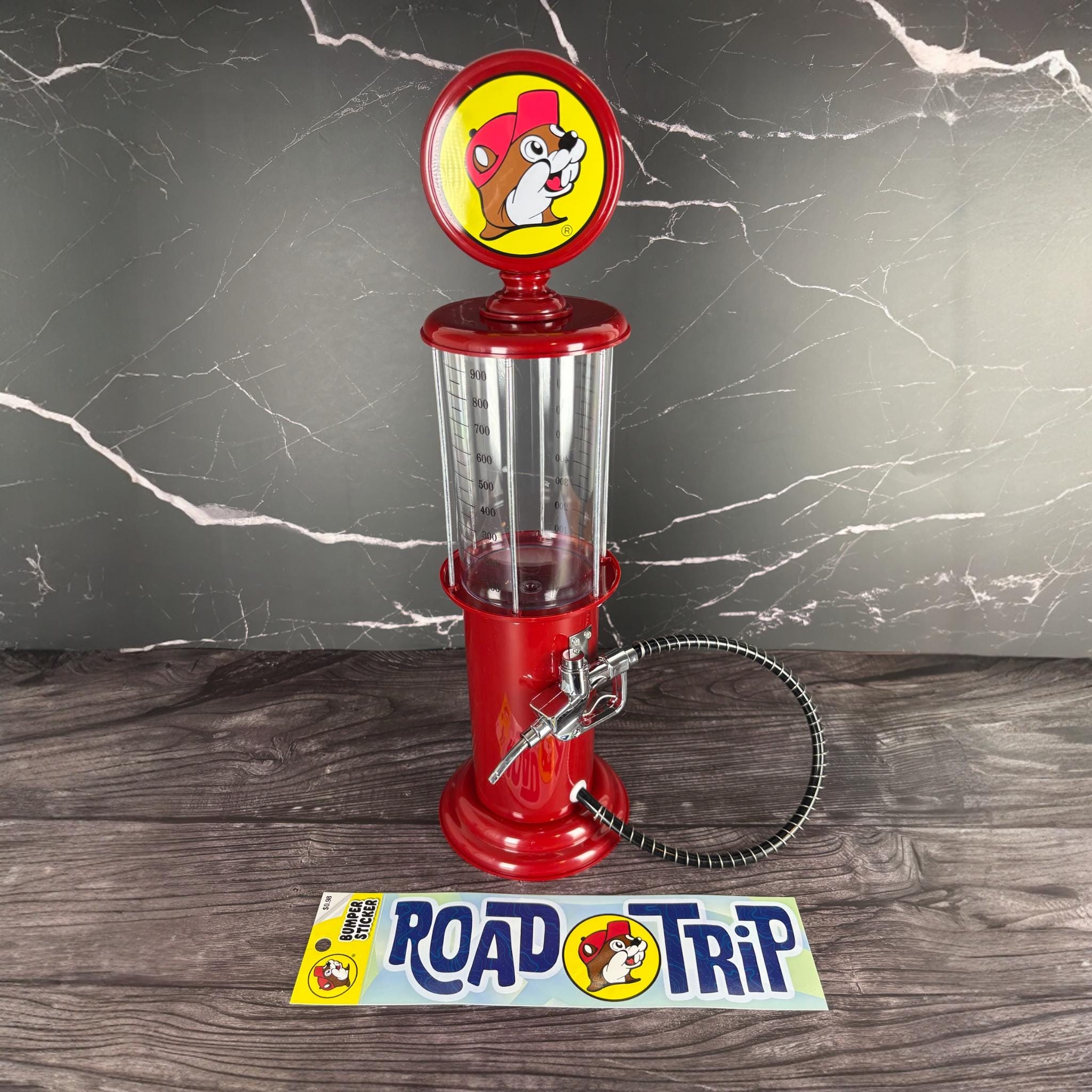 Buc-ee's Gas Pump Beverage Dispenser Gift Set