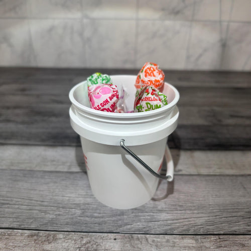 Ace Hardware Mini Bucket Peppermint Lollipop Gift Basket
