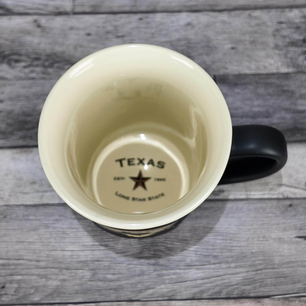 Texas Emblem Coffee Mug Gift Set (HEB Coffee & Bauducco Wafer)