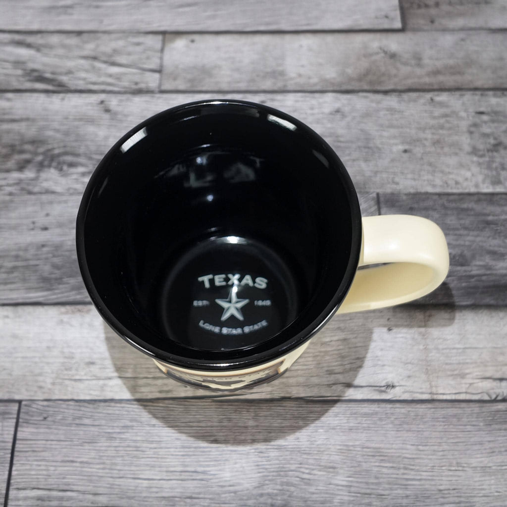 Texas Emblem Coffee Mug Gift Set (HEB Coffee & Bauducco Wafer)