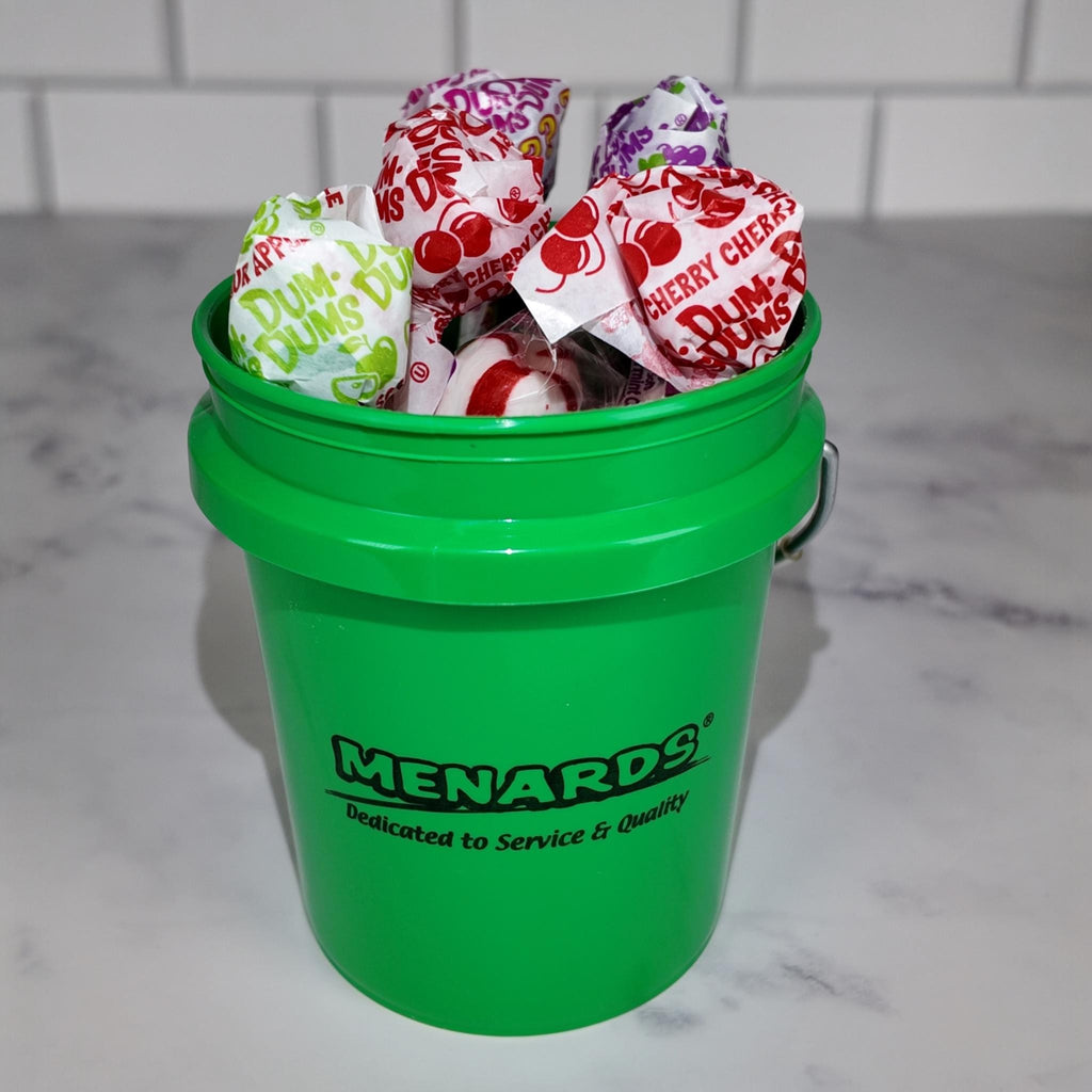 Green Mini Bucket Candy Gift Basket Set