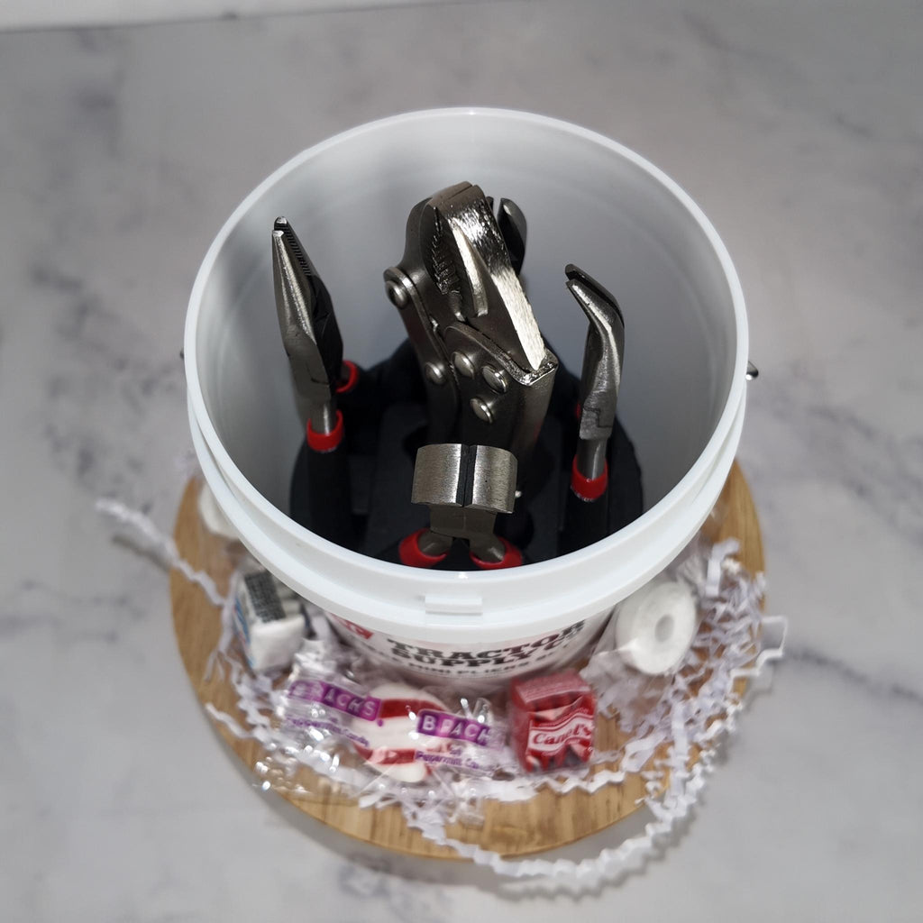 5-Piece Mini Pliers Tool Kit with Candy – Compact Bucket Set