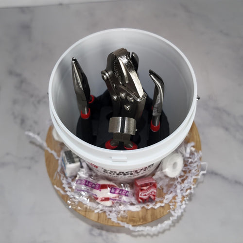 5-Piece Mini Pliers Tool Kit with Candy – Compact Bucket Set