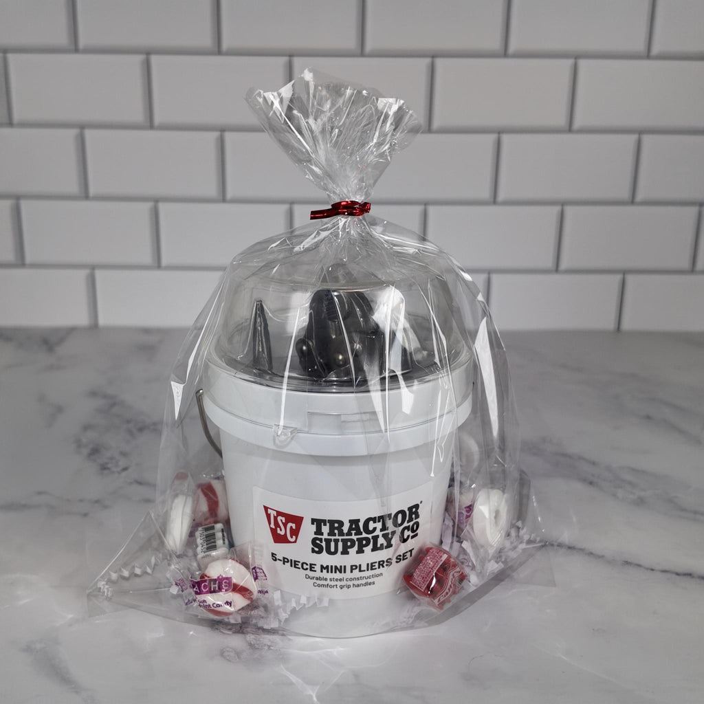 5-Piece Mini Pliers Tool Kit with Candy – Compact Bucket Set