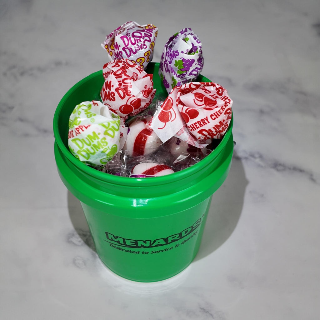 Green Mini Bucket Candy Gift Basket Set