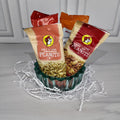 Recycled Glass Bottle Cap Snack Bowl Gift Set – Peanuts, Textured Retro Design