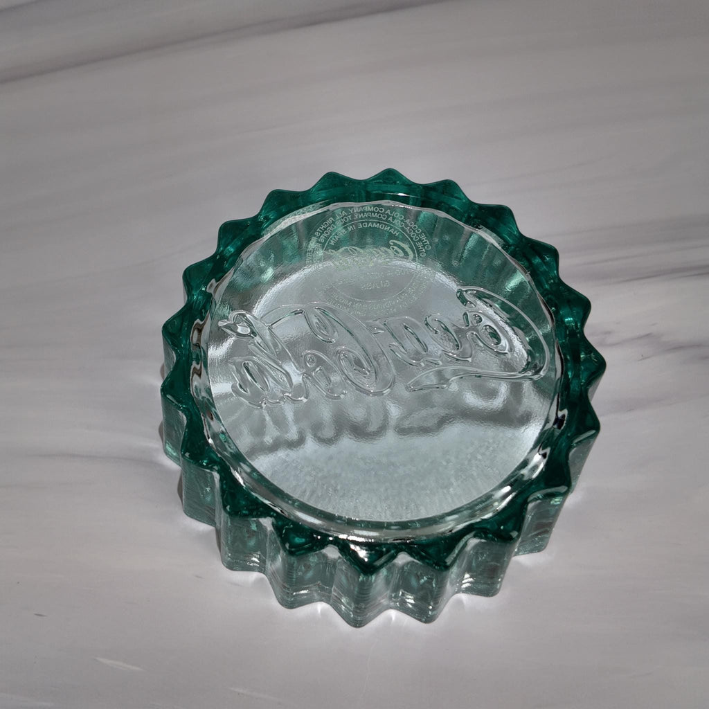 Recycled Glass Bottle Cap Snack Bowl Gift Set – Peanuts, Textured Retro Design