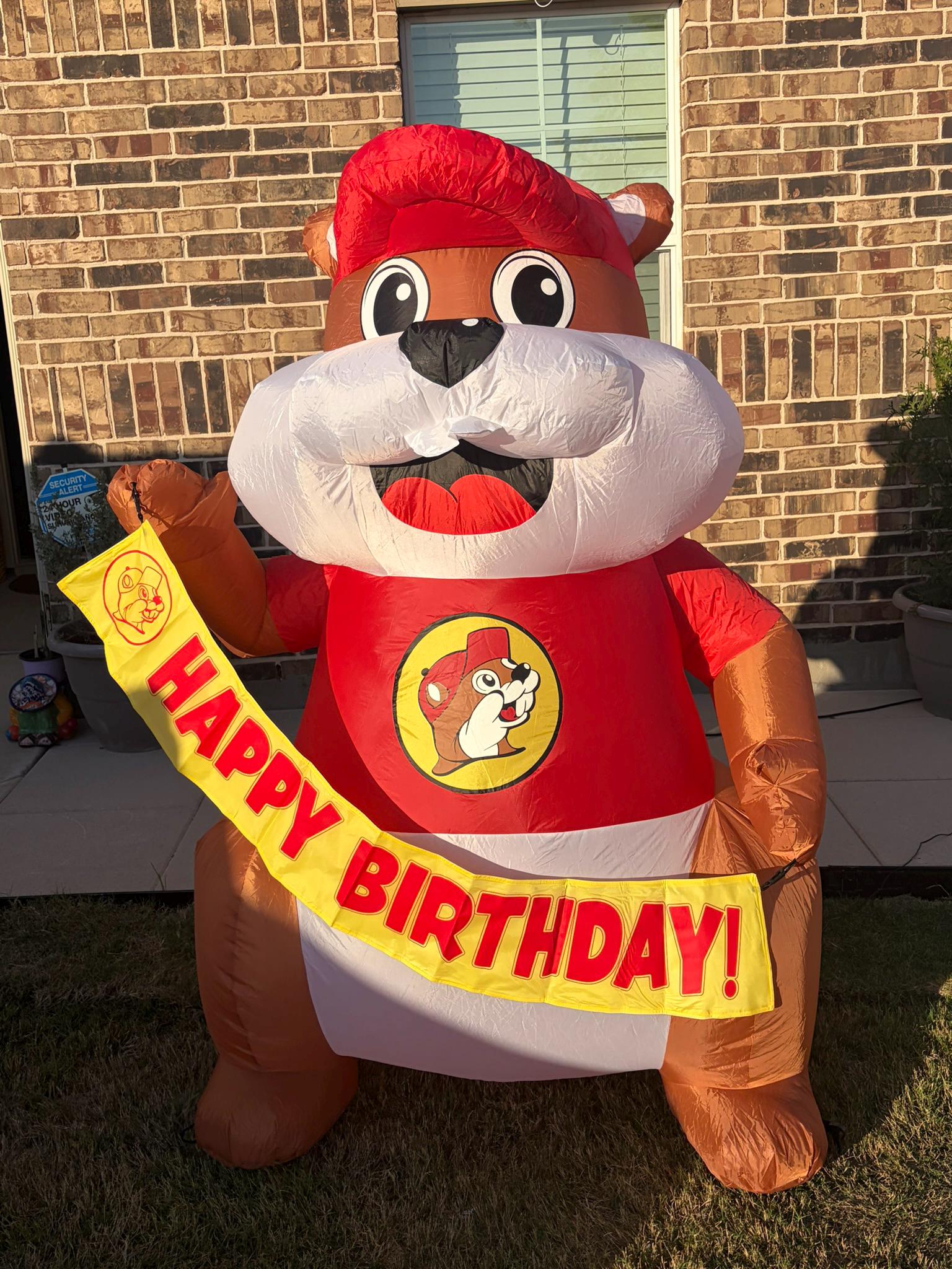Inflatable Beaver Party Decor Set with Banner – Gift Set #1
