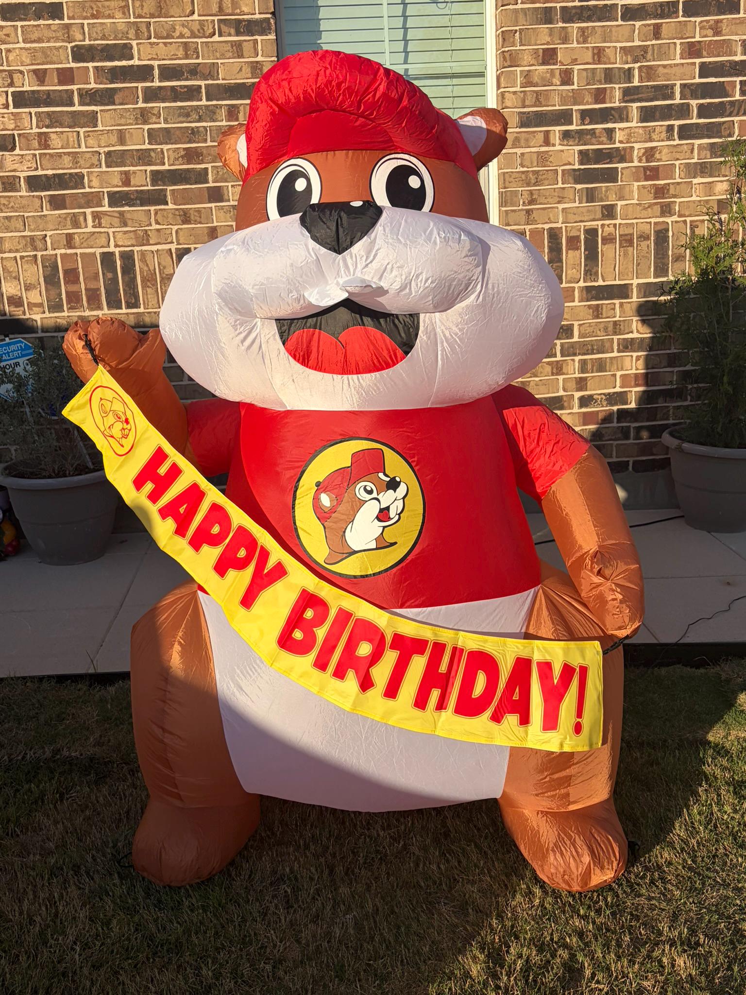 Inflatable Beaver Party Decor Set with Banner – Gift Set #1