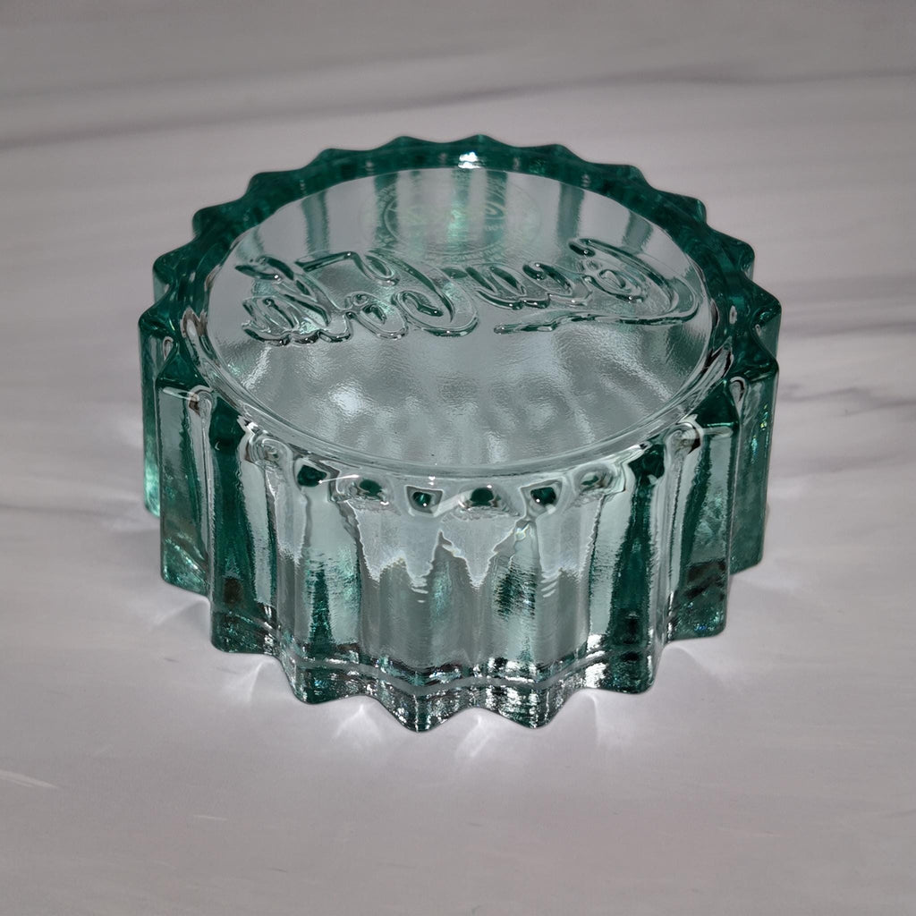 Recycled Glass Bottle Cap Snack Bowl Gift Set – Peanuts, Textured Retro Design