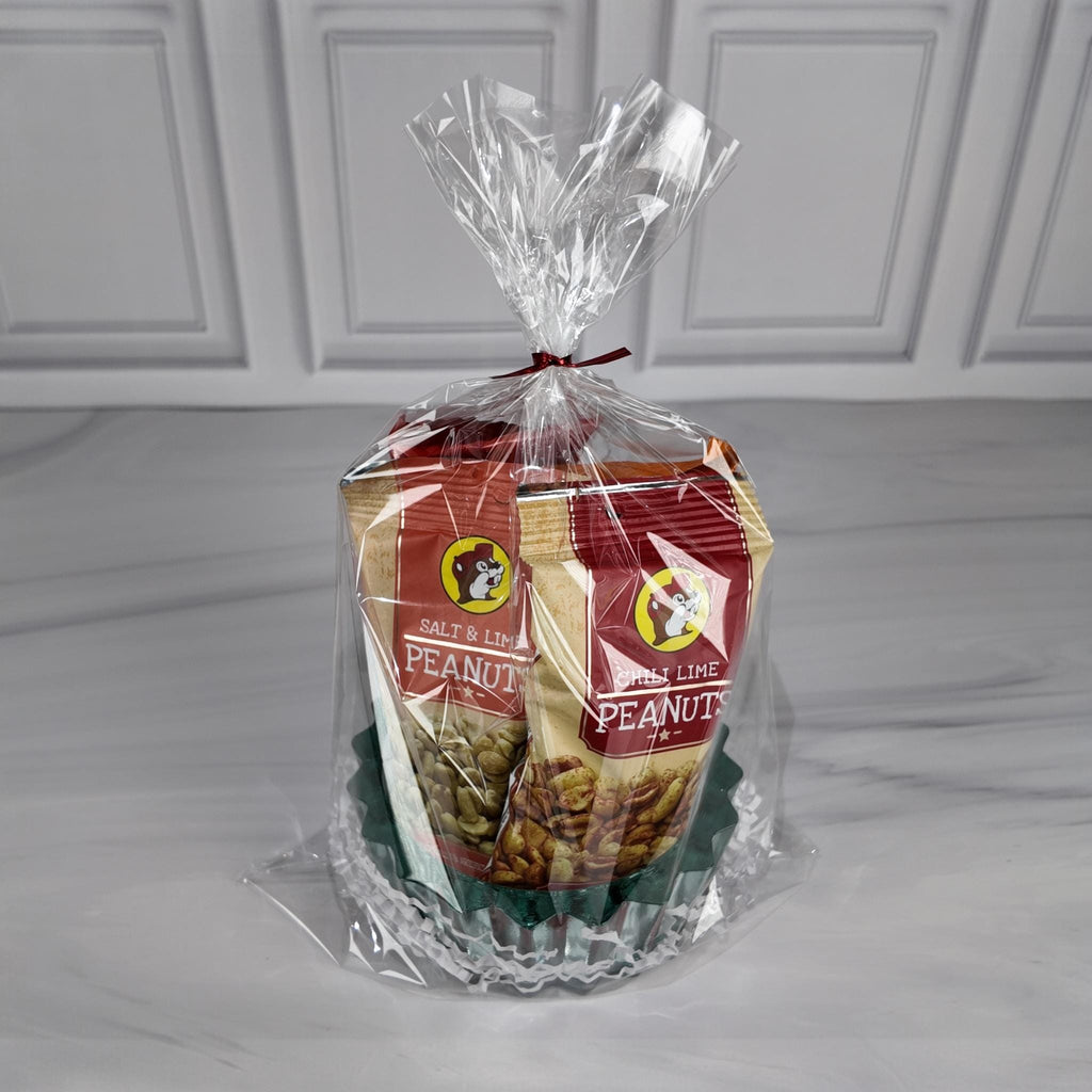Recycled Glass Bottle Cap Snack Bowl Gift Set – Peanuts, Textured Retro Design