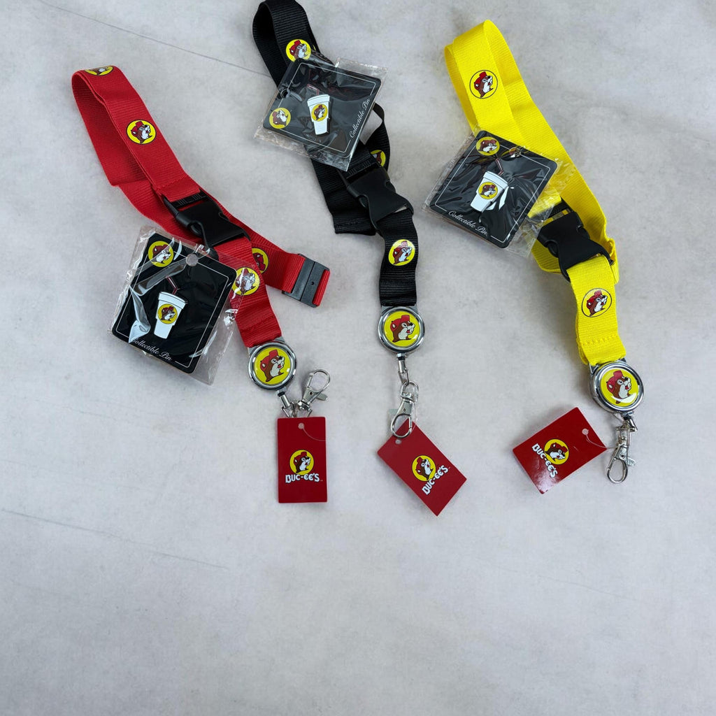 Retractable Lanyard & Pin Set – Keychain or ID Holder