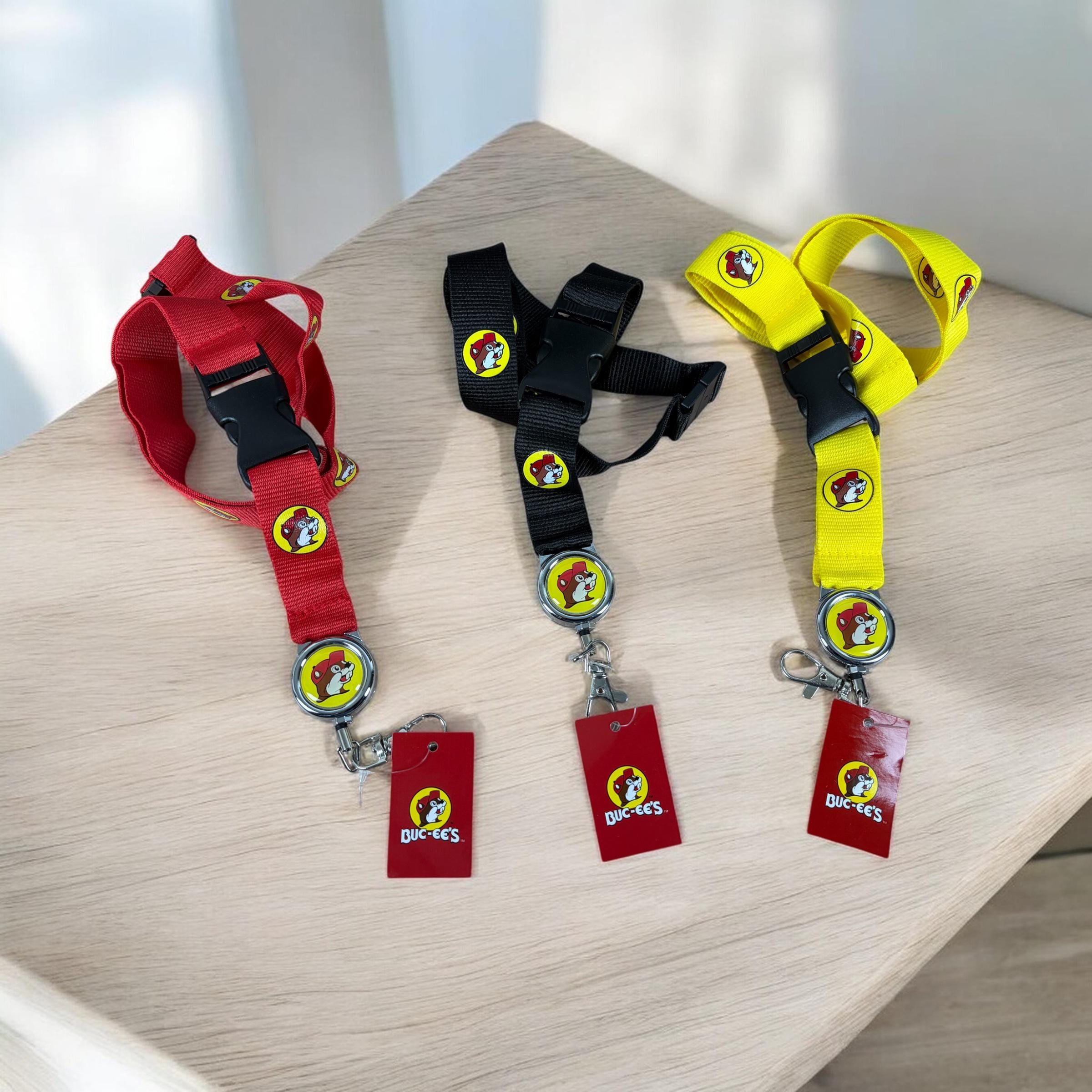 Retractable Lanyard & Pin Set – Keychain or ID Holder