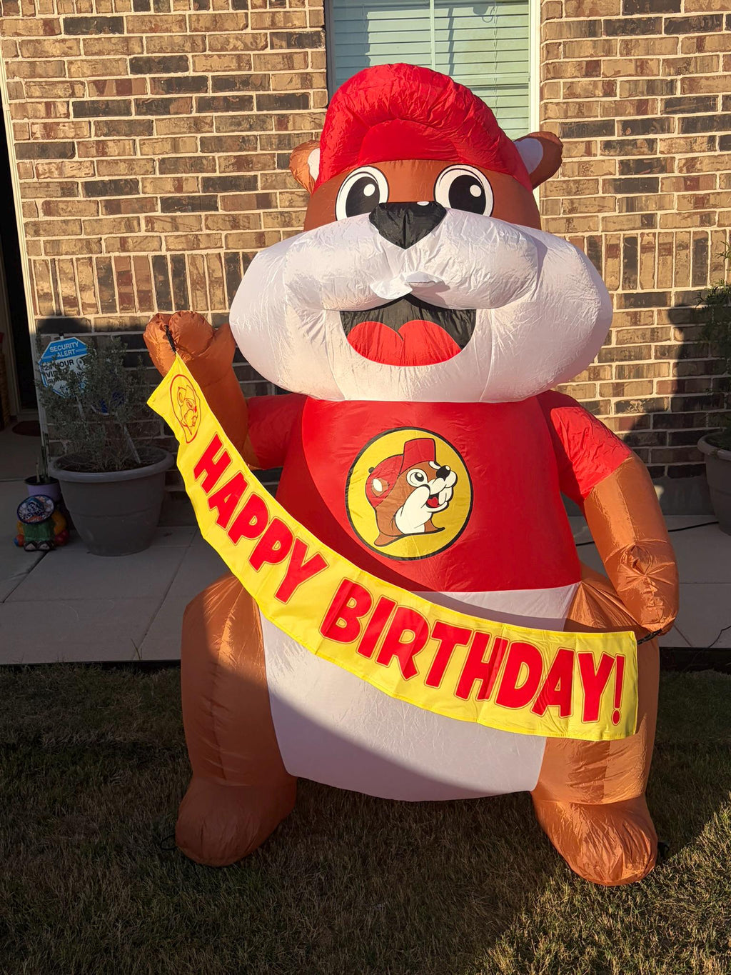 Inflatable Beaver Party Decor Set with Banner – Gift Set #1